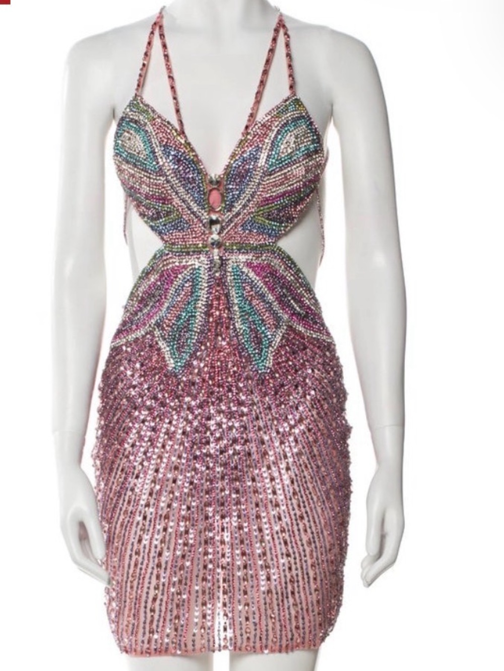 Portia and Scarlett  Pink Sequin Cocktail Dress